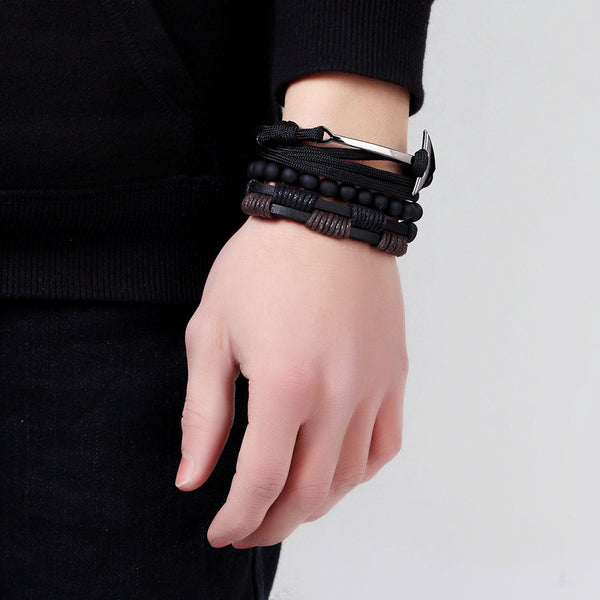 Bracelet homme ou femme marine style hipster