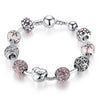 Bracelet Femme Aïka aux charms de cristal Quartz rose